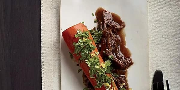 Braised Carrots With Lamb