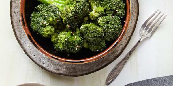 Broccoli Salad With Ginger-Miso Vinaigrette