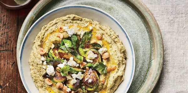 Brussels Sprouts Baba Ghanoush