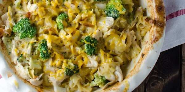 Cheesy Broccoli-And-Chicken Casserole