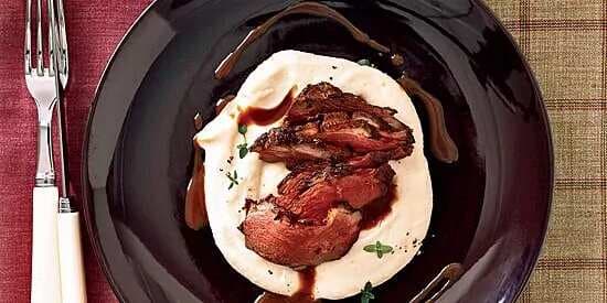 Fennel-Scented Duck Breasts With Pinot Noir Sauce