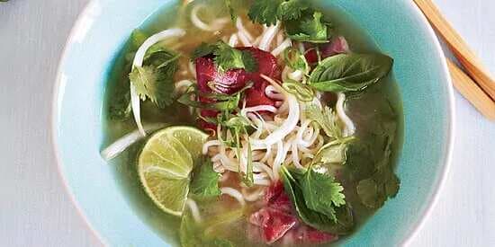 Quick Vietnamese Noodle Soup With Beef