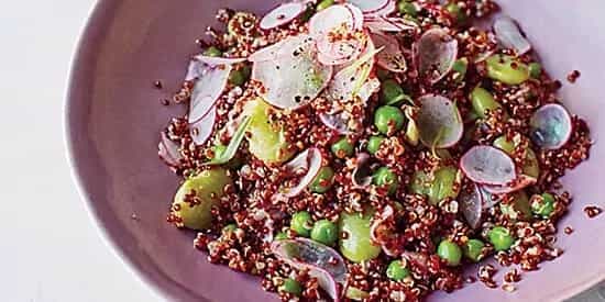 Quinoa Salad With Spring Vegetables