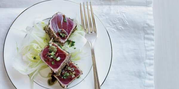 Seared Tuna With Sauce Vierge
