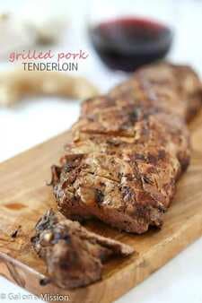 Grilled Ginger Pork Tenderloin