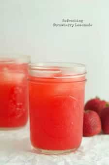 Refreshing Strawberry Lemonade