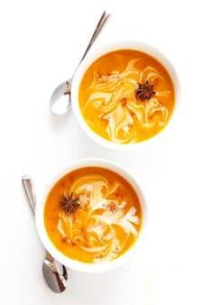 Chai Butternut Squash Soup 