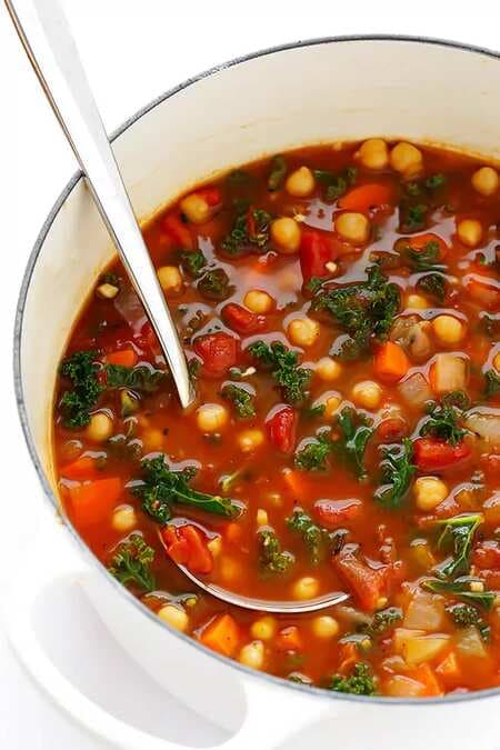 20-Minute Moroccan Chickpea Soup 