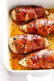 Prosciutto-Wrapped Baked Chicken 