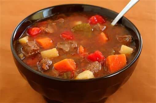 Steak Soup (Vegetable Beef Soup) Recipe 