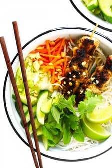 Vietnamese Chicken Noodle Bowls 
