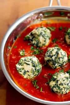 Chicken & Spinach Meatballs