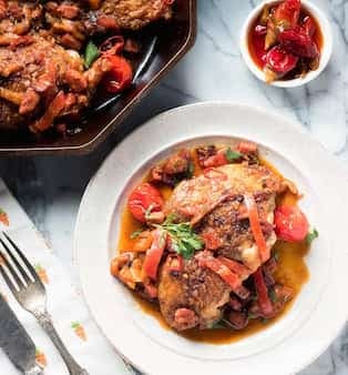 Calabrian Chicken And Chorizo