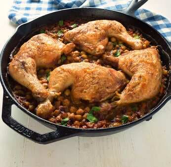 Moroccan Chicken And Chickpeas
