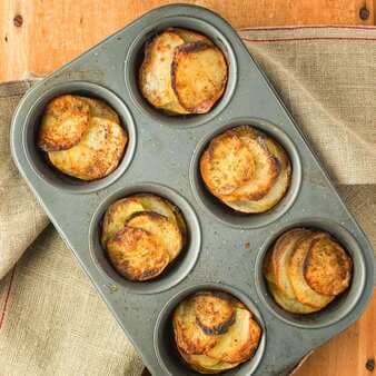 Muffin Tin Potato Galettes