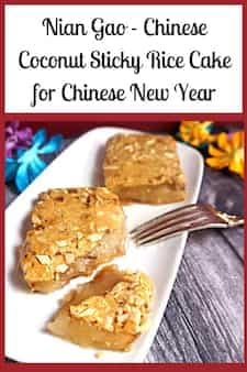 Chinese Coconut Sticky Rice Cake