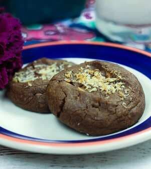 Spiced Chocolate Butterscotch Cookies 