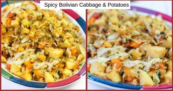 Spicy Cabbage & Potatoes 