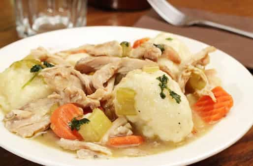 Chicken Stew With Dumplings