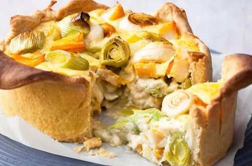 Deep-Filled Smoked Haddock And Leek Quiche