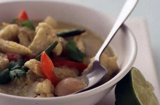 Low-Calorie Thai Green Vegetable Curry