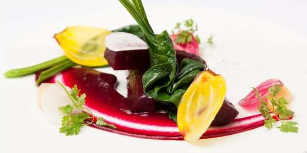 Beetroot And Sous Vide Pickled Quince