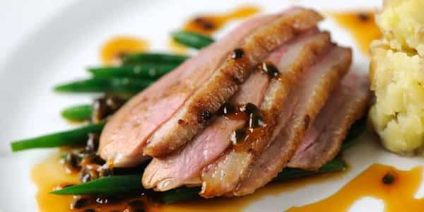 Duck Breast With Passion Fruit Sauce