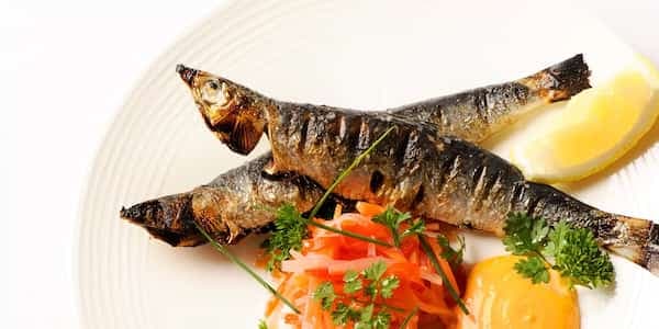 Grilled Sardines With Paprika Mayonnaise