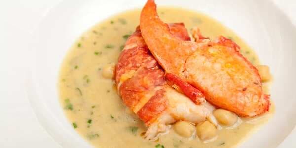 Lobster With Chickpea
