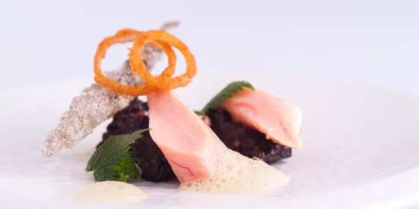 Sous Vide Rainbow Trout And Black Pudding