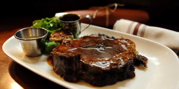 Sous Vide Rib Eye Steak With Chimichurri