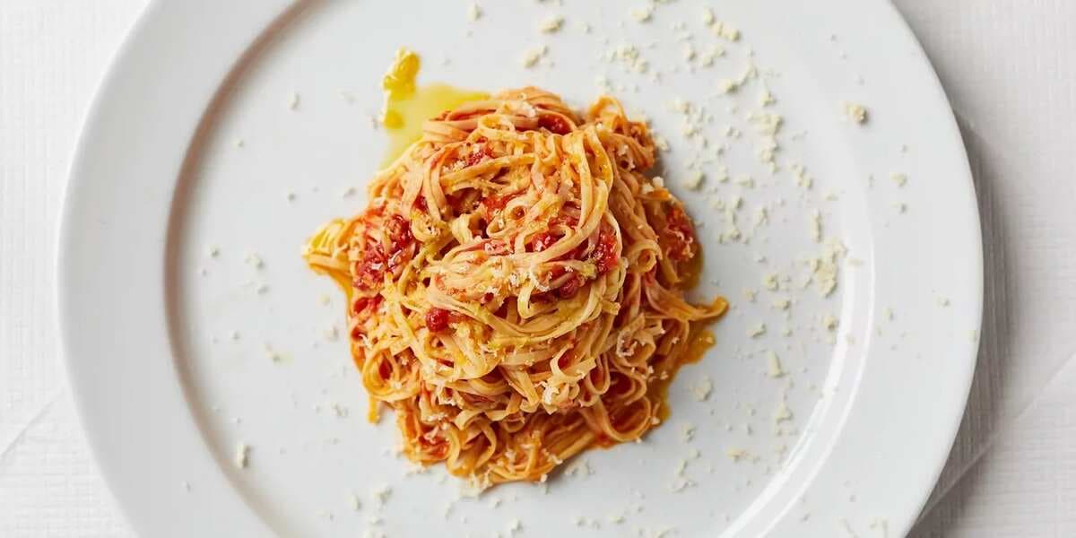 Tagliarini With Tomato Sauce