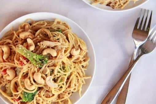Szechuan Noodles With Broccoli