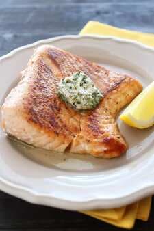 Salmon With Lemon Herb Butter