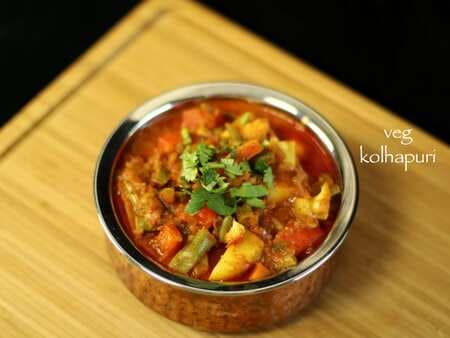 Veg Kolhapuri Recipe 