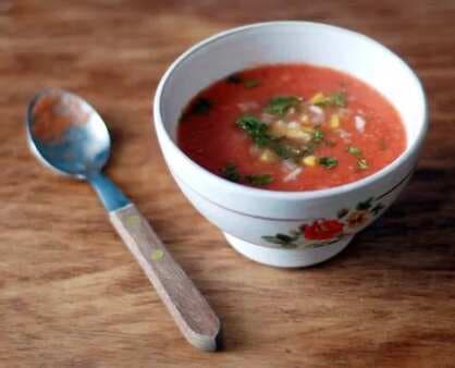 Chill Out With Watermelon Gazpacho
