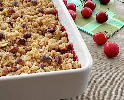 Colors Of Summer:Red Fruit Crumble