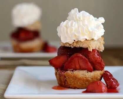 Roasted Strawberry Shortcake