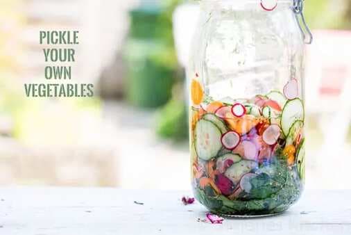 Homemade Pickled Vegetables