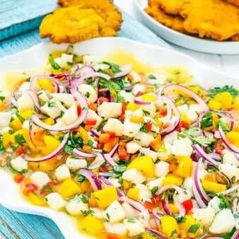 National Pinot Grigio Day:Mango And Fish Ceviche