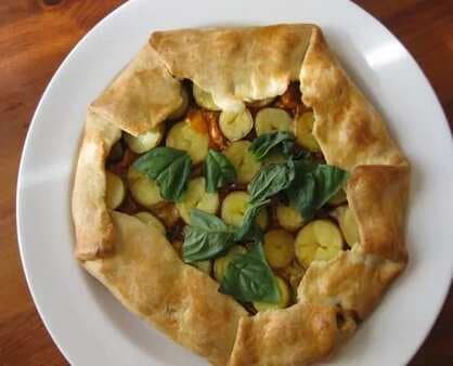 Provenal Galette With Husk Cherries