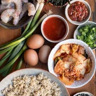 Shrimp And Kimchi Fried Rice