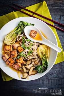 Soba Noodles With Bok Choy