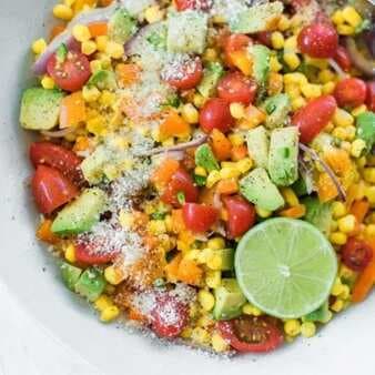 Summer Corn And Avocado Salad