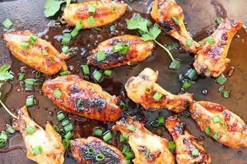 Sweet And Spicy Thai Chicken Wings