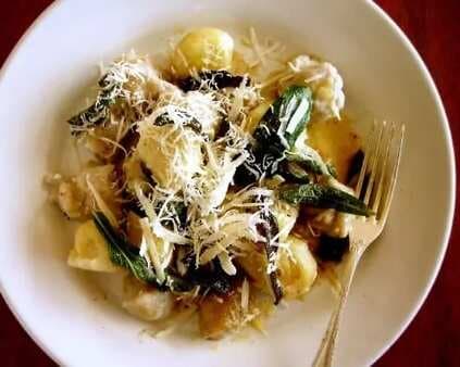 Taro Gnocchi With Sage And Browned Butter