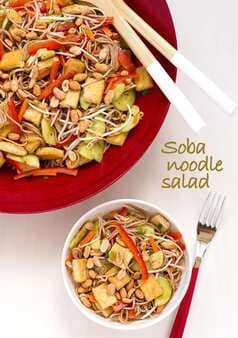 Tofu Soba Noodle Salad