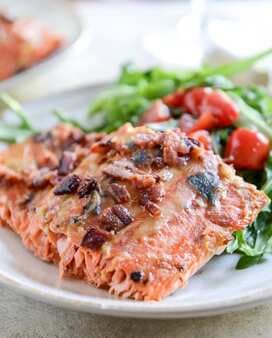  Grilled Maple Dijon Salmon With Bacon