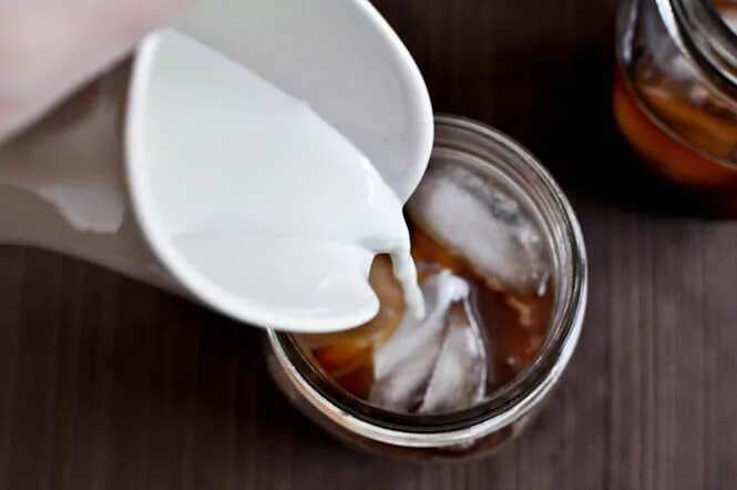 Homemade Mocha Coconut Iced Coffees