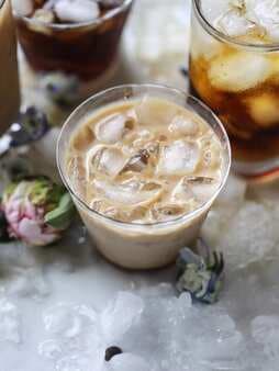 Iced Coconut Coffee Soda